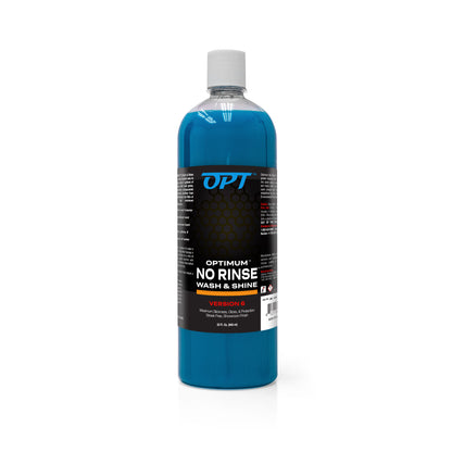 Optimum No Rinse Version 6 (32 Oz), Grit Guard Bucket Insert, and Big Red Sponge 2.0 (BRS) Car Cleaning Kit