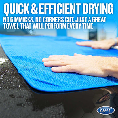 Hyper Weave Waffle Drying Towels